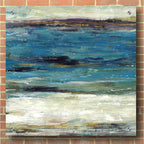 Epic Art 'Sea Breeze Abstract II' by Tim O'Toole, Acrylic Glass Wall Art,36x36