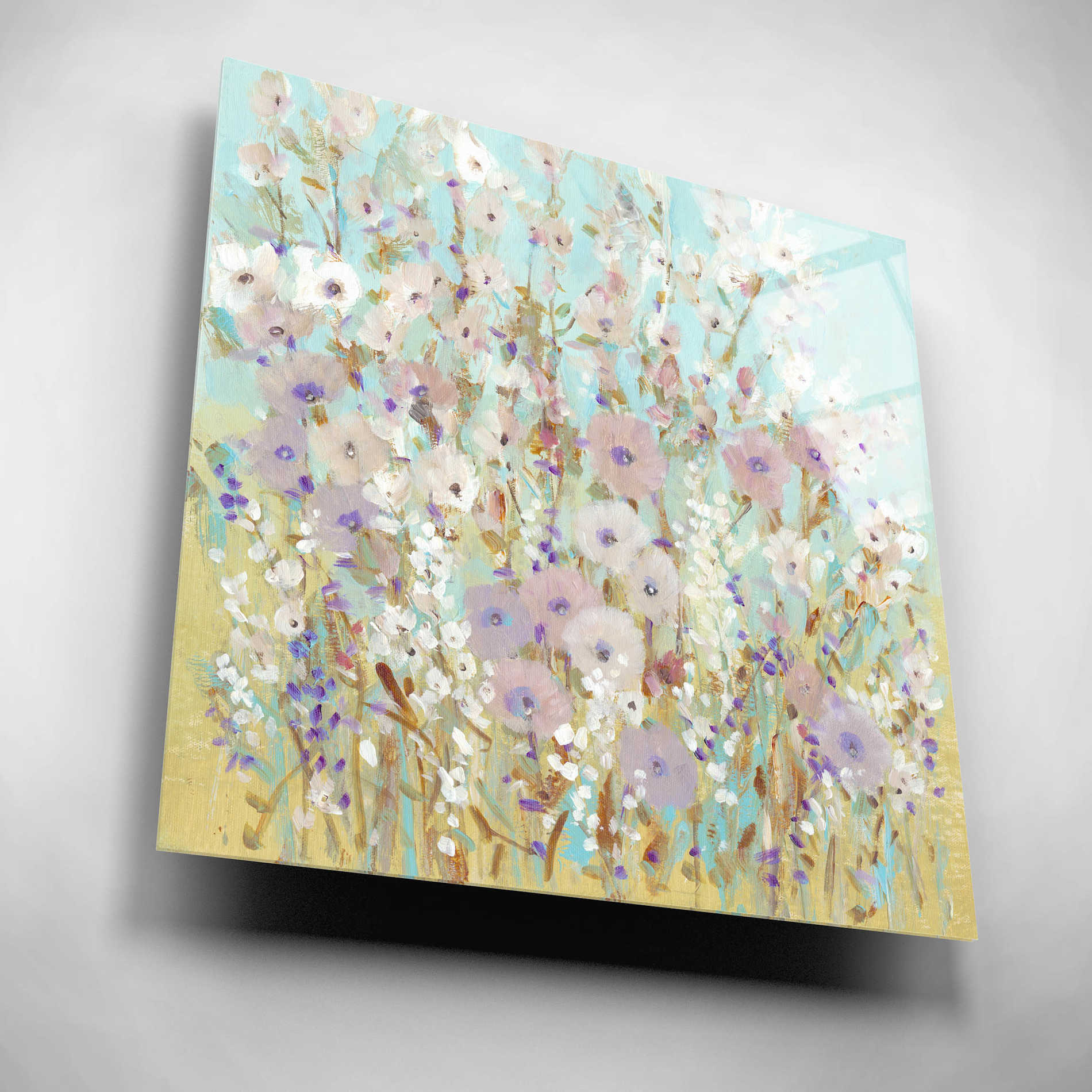 Epic Art 'Mixed Flowers I' by Tim O'Toole, Acrylic Glass Wall Art,12x12