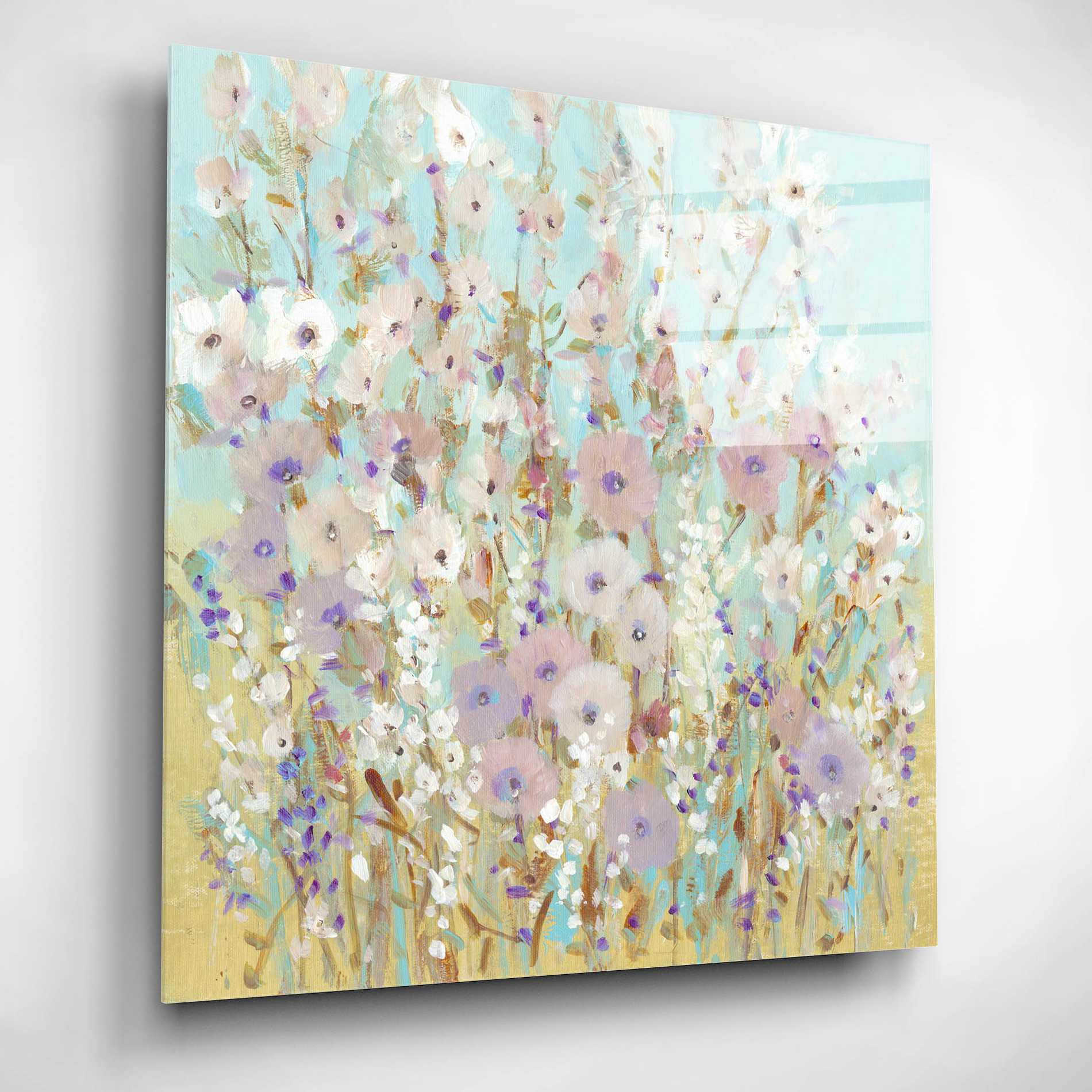 Epic Art 'Mixed Flowers I' by Tim O'Toole, Acrylic Glass Wall Art,12x12