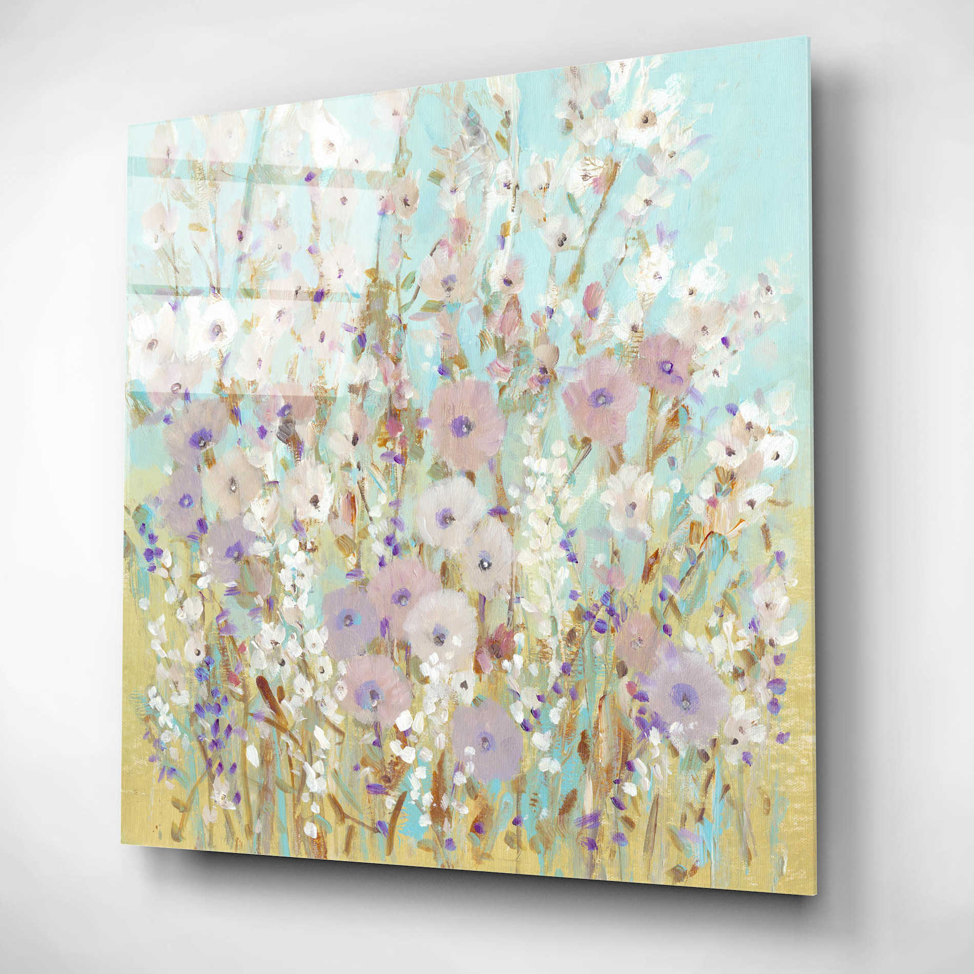 Epic Art 'Mixed Flowers I' by Tim O'Toole, Acrylic Glass Wall Art,12x12