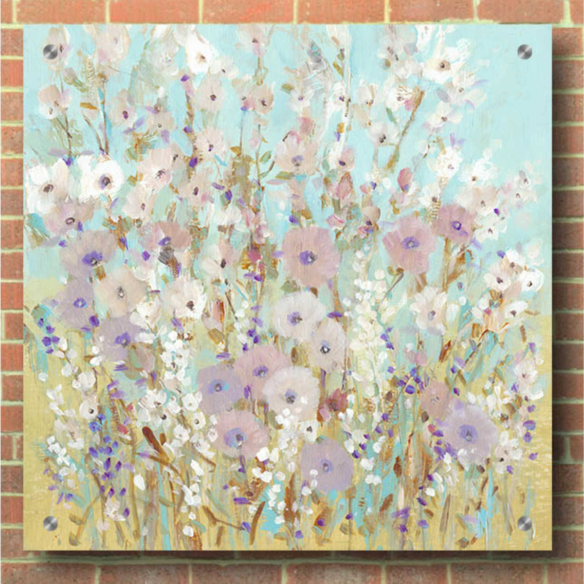 Epic Art 'Mixed Flowers I' by Tim O'Toole, Acrylic Glass Wall Art,36x36