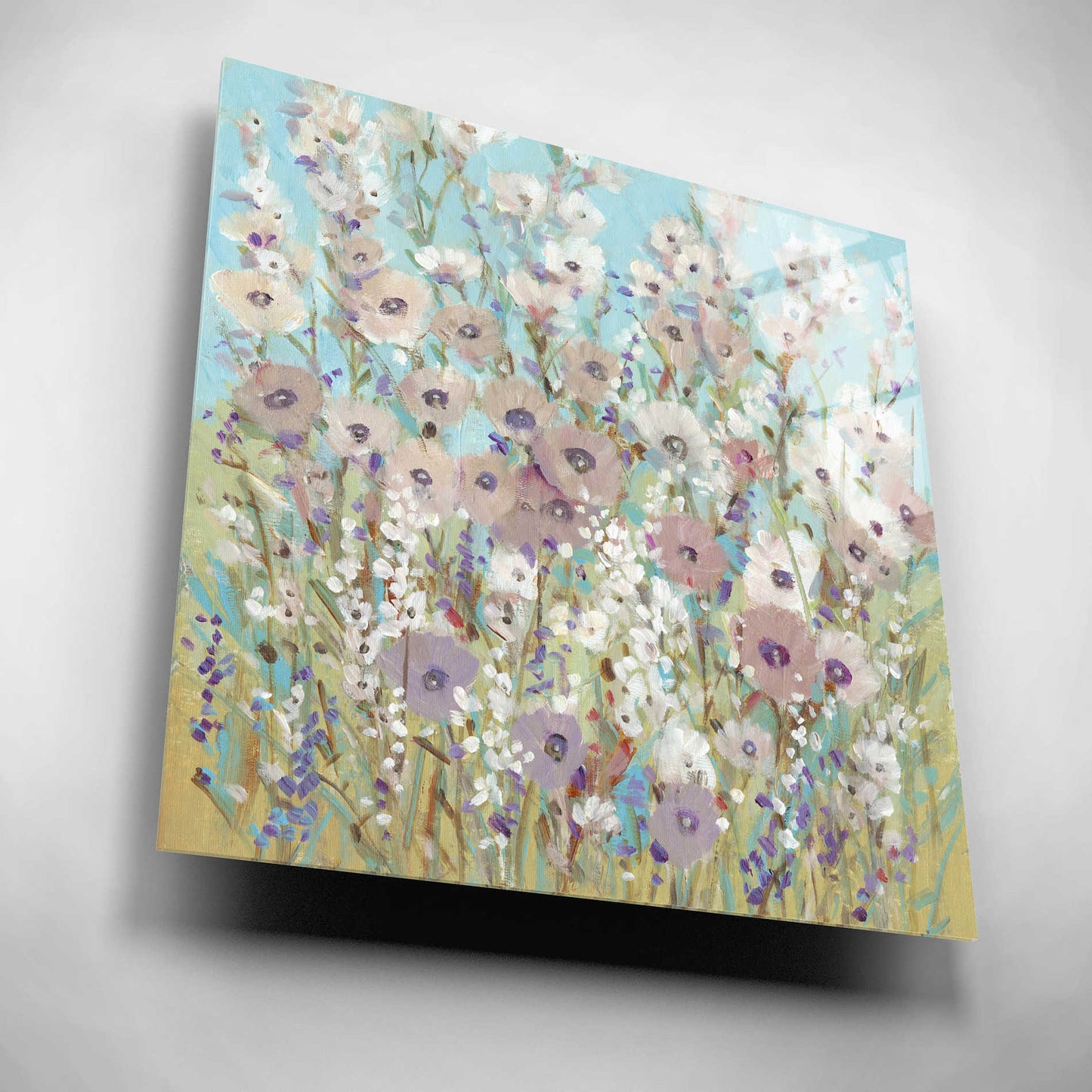 Epic Art 'Mixed Flowers II' by Tim O'Toole, Acrylic Glass Wall Art,12x12