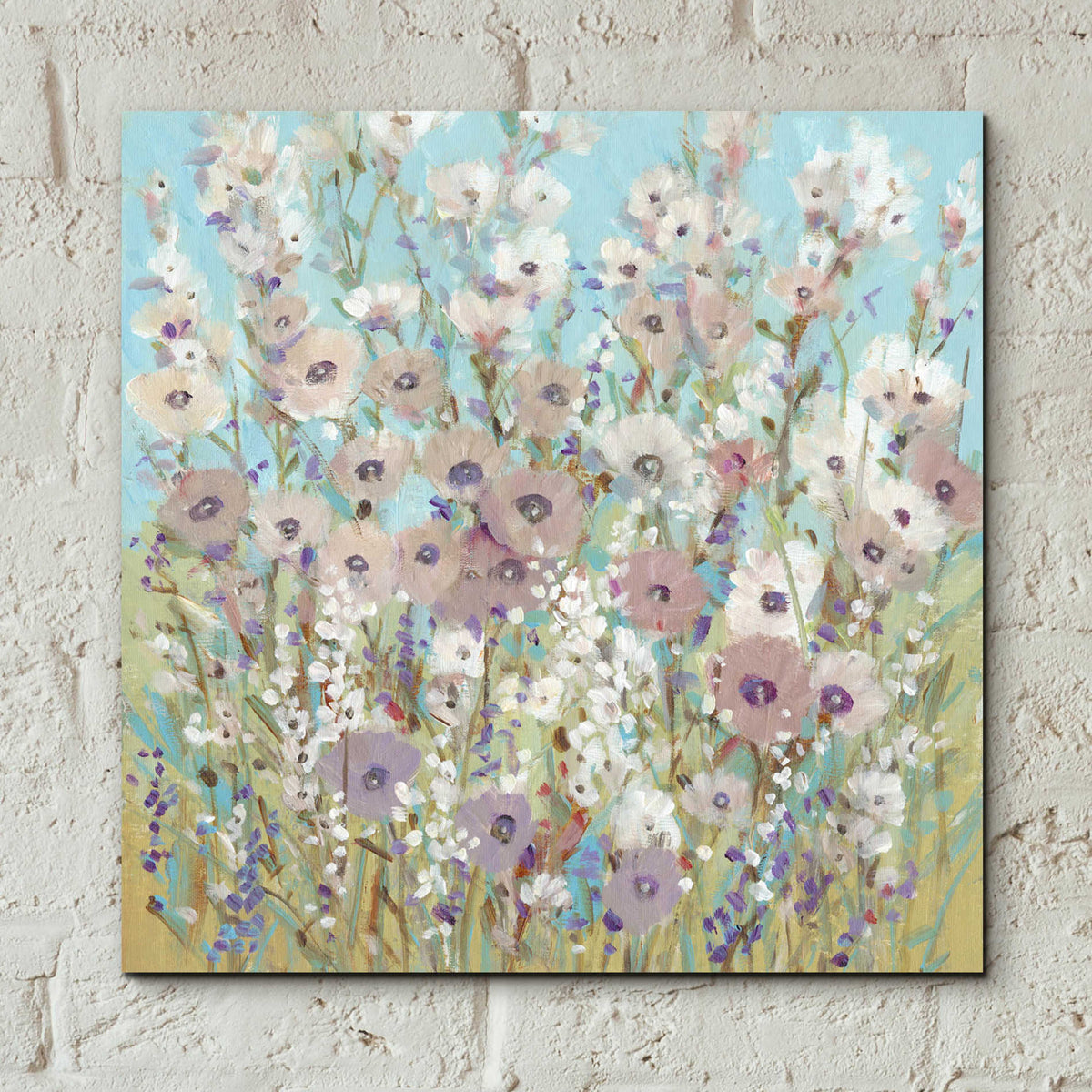 Epic Art 'Mixed Flowers II' by Tim O'Toole, Acrylic Glass Wall Art,12x12