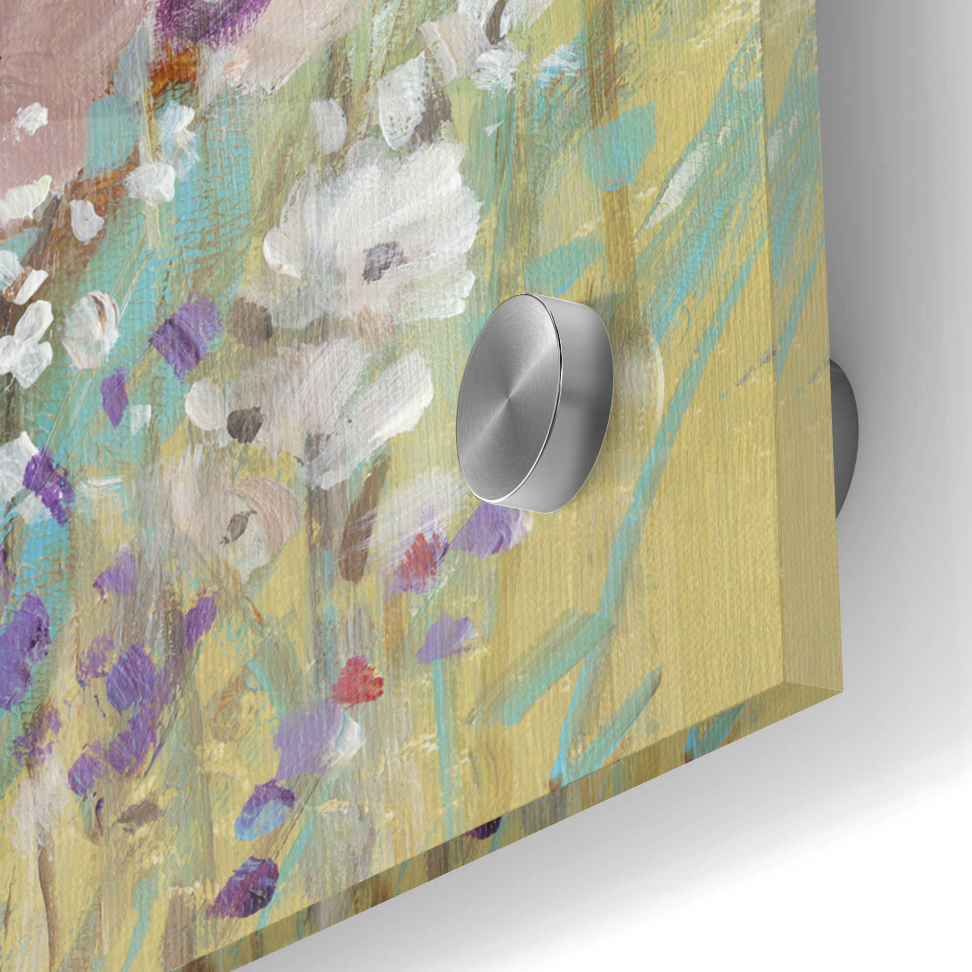 Epic Art 'Mixed Flowers II' by Tim O'Toole, Acrylic Glass Wall Art,24x24