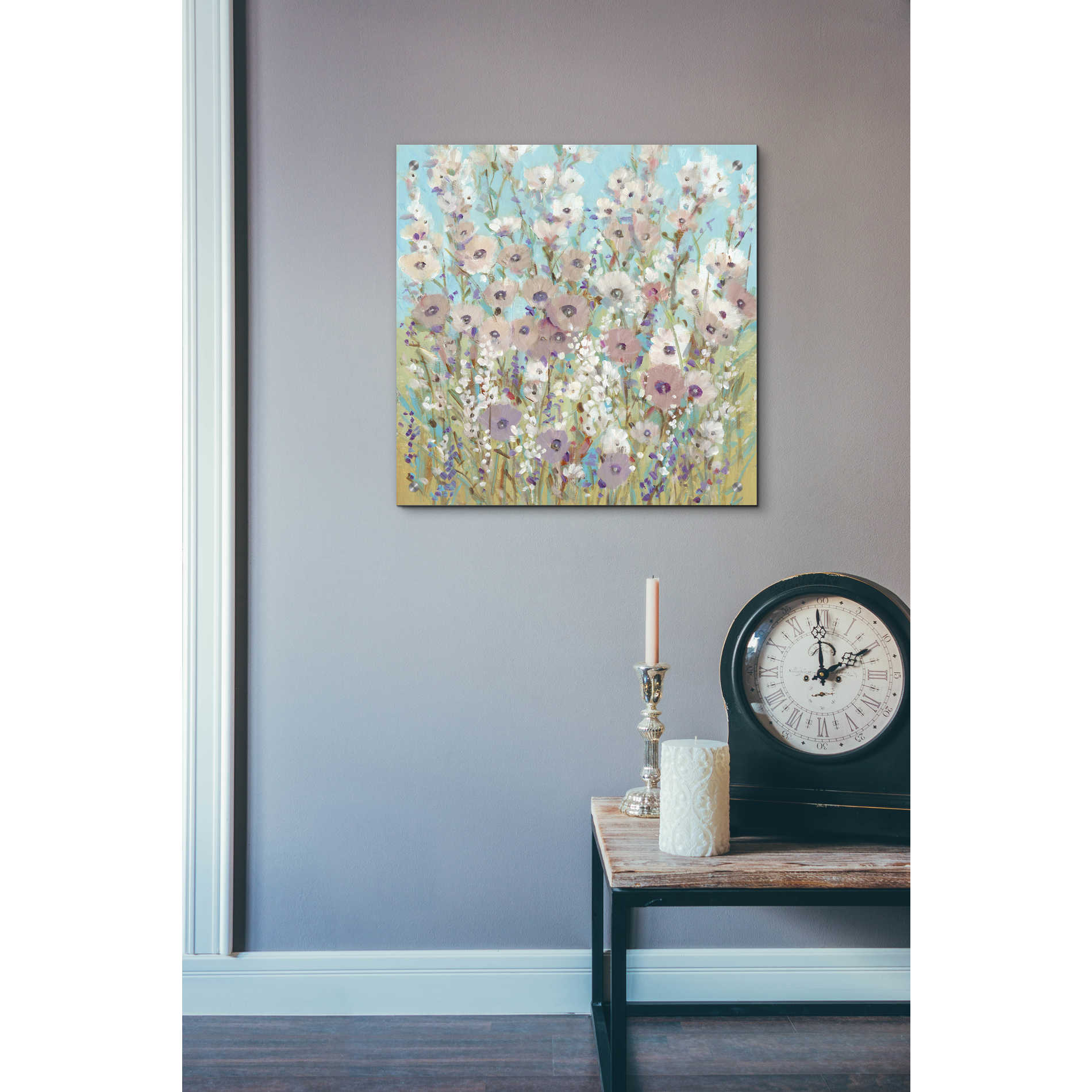 Epic Art 'Mixed Flowers II' by Tim O'Toole, Acrylic Glass Wall Art,24x24