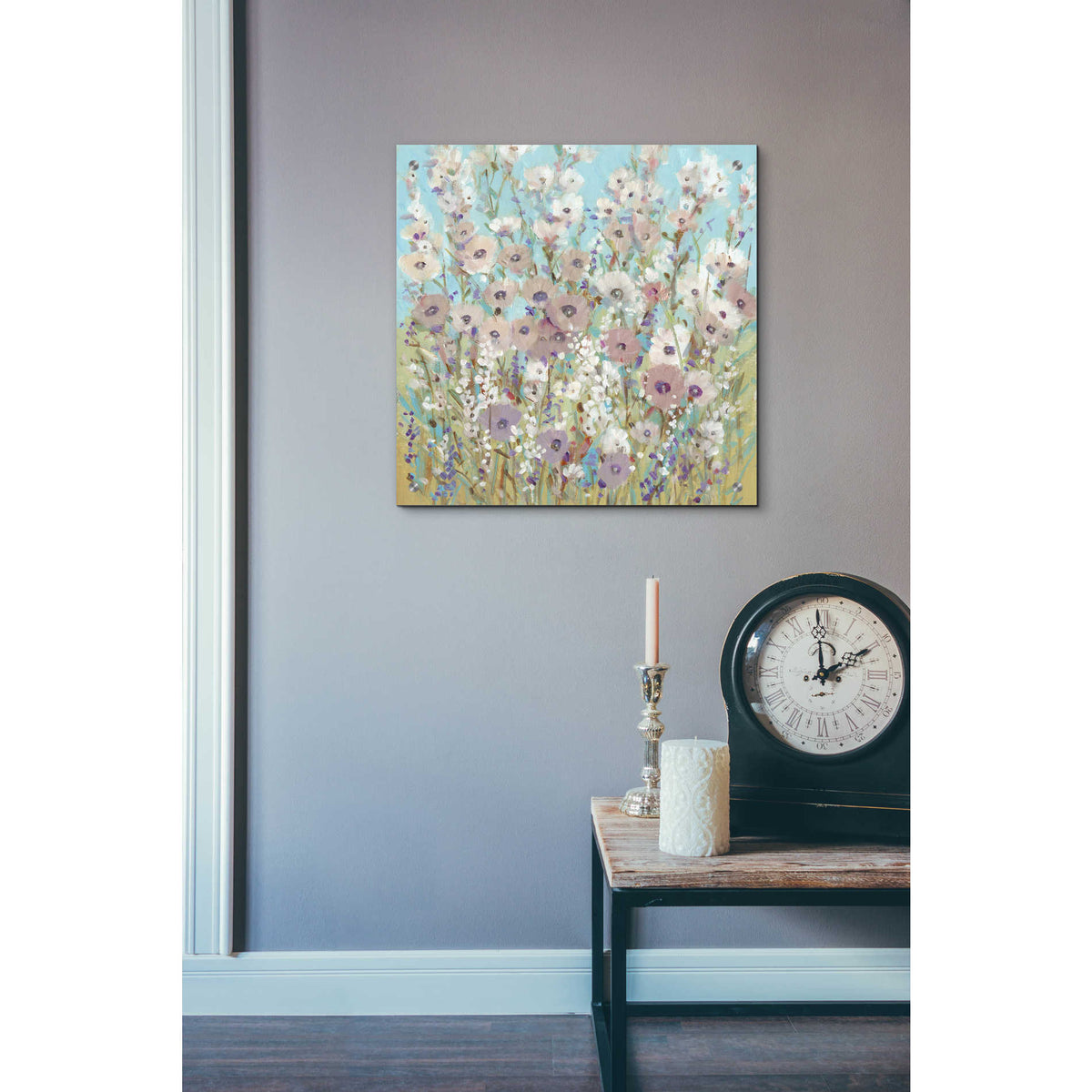 Epic Art 'Mixed Flowers II' by Tim O'Toole, Acrylic Glass Wall Art,24x24