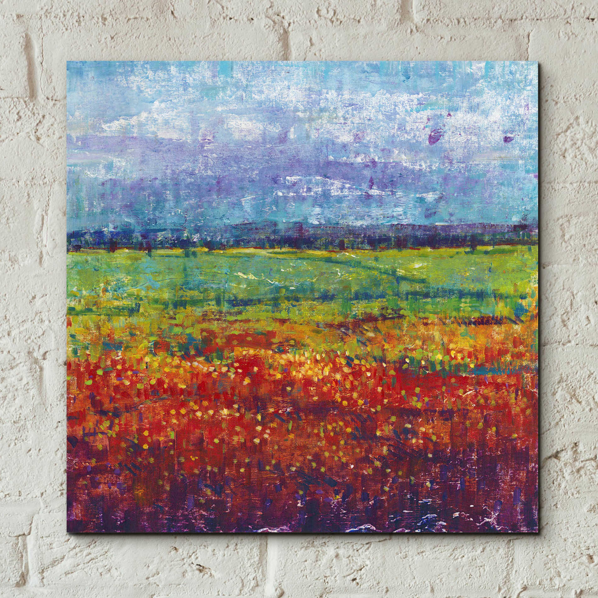 Epic Art 'On Summer Day I' by Tim O'Toole, Acrylic Glass Wall Art,12x12