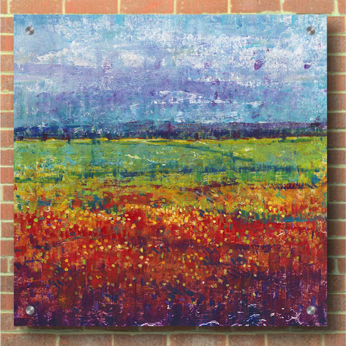 Epic Art 'On Summer Day I' by Tim O'Toole, Acrylic Glass Wall Art,36x36