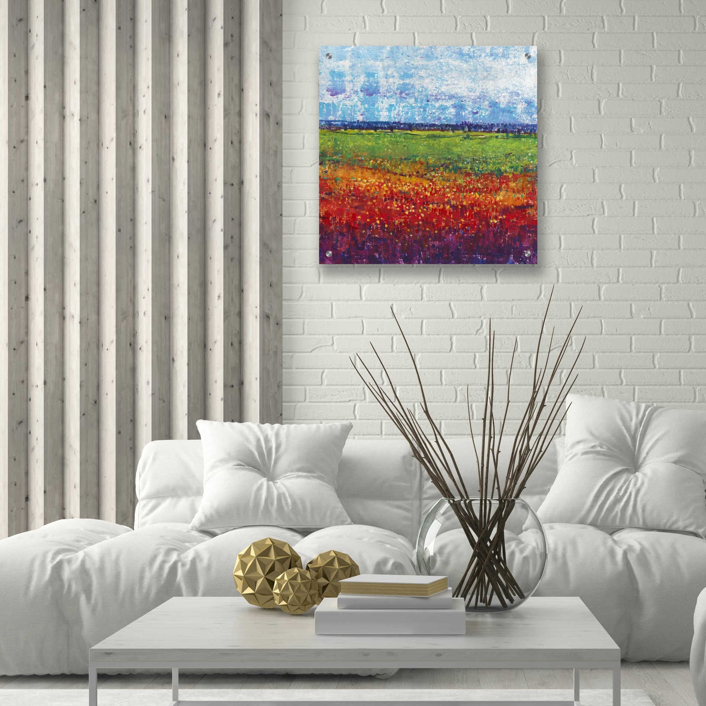 Epic Art 'On Summer Day II' by Tim O'Toole, Acrylic Glass Wall Art,24x24