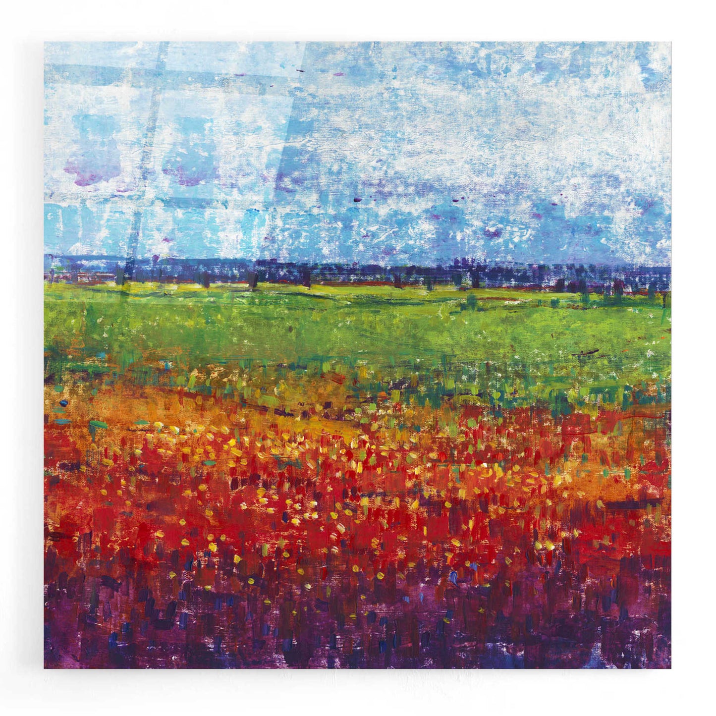 Epic Art 'On Summer Day II' by Tim O'Toole, Acrylic Glass Wall Art,24x24