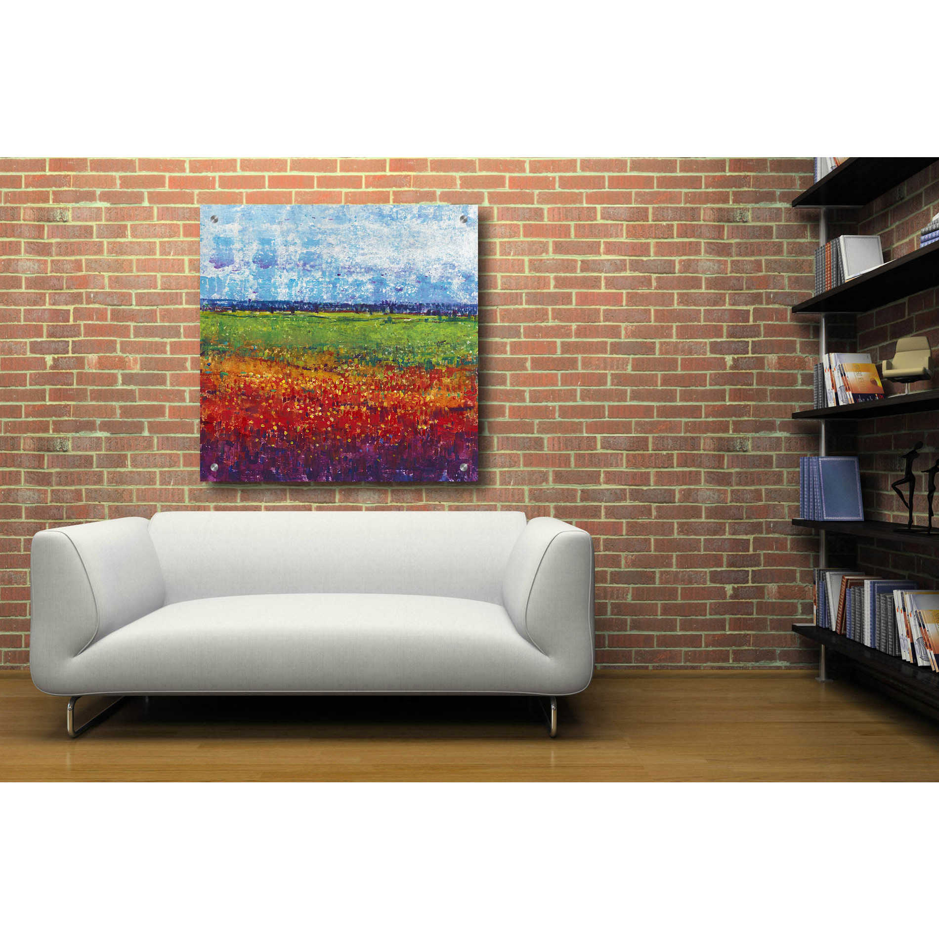 Epic Art 'On Summer Day II' by Tim O'Toole, Acrylic Glass Wall Art,36x36