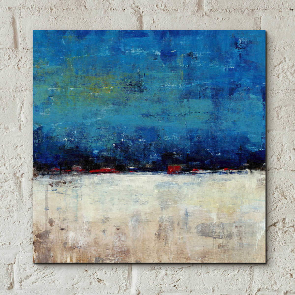 Epic Art 'A Touch of Red I' by Tim O'Toole, Acrylic Glass Wall Art,12x12