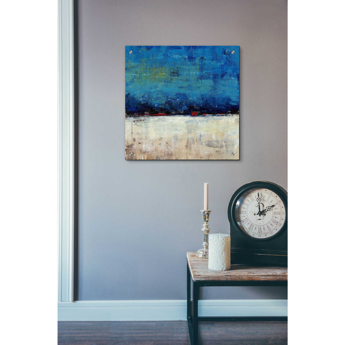 Epic Art 'A Touch of Red I' by Tim O'Toole, Acrylic Glass Wall Art,24x24