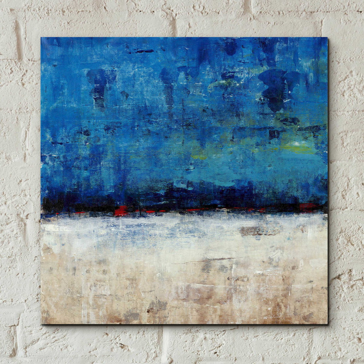 Epic Art 'A Touch of Red II' by Tim O'Toole, Acrylic Glass Wall Art,12x12