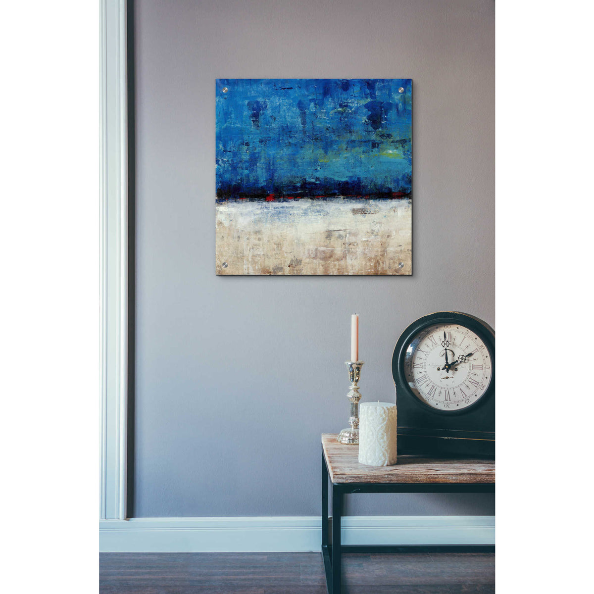 Epic Art 'A Touch of Red II' by Tim O'Toole, Acrylic Glass Wall Art,24x24