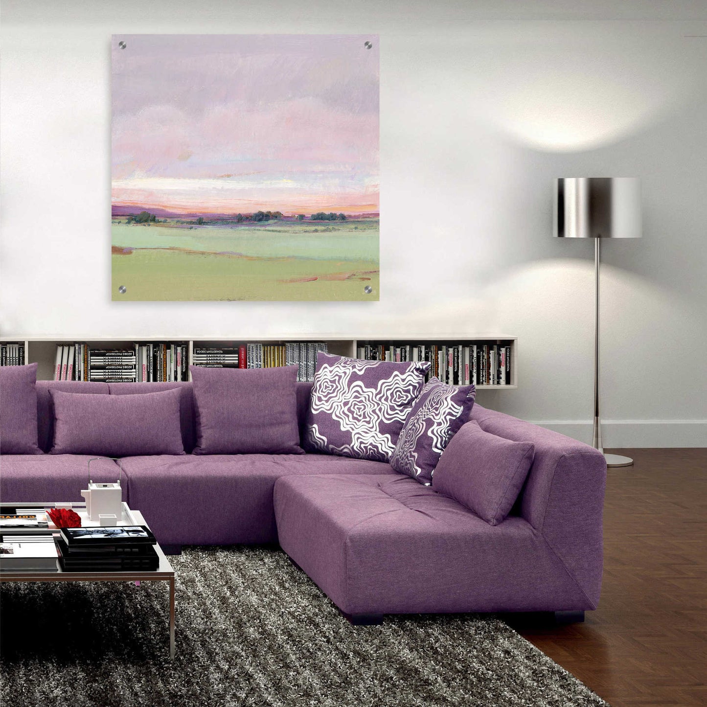 Epic Art 'Vivid Landscape II' by Tim O'Toole, Acrylic Glass Wall Art,36x36