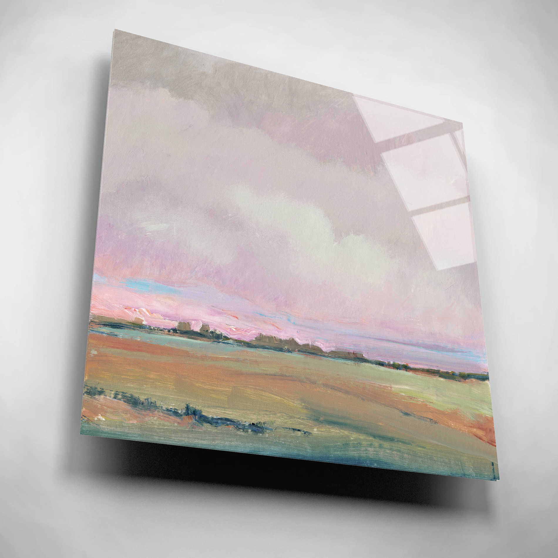 Epic Art 'Vivid Landscape IV' by Tim O'Toole, Acrylic Glass Wall Art,12x12