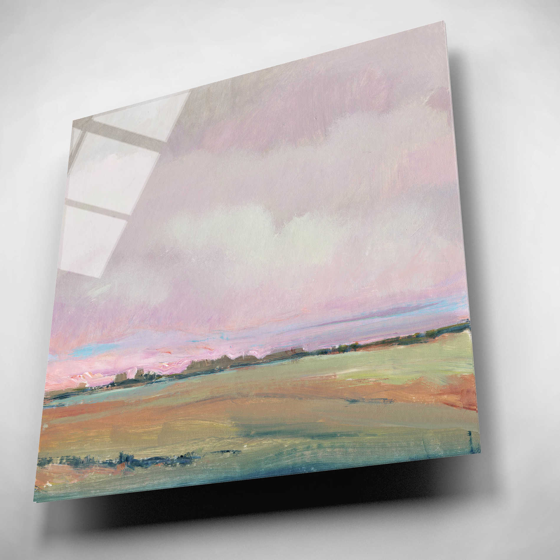 Epic Art 'Vivid Landscape IV' by Tim O'Toole, Acrylic Glass Wall Art,12x12