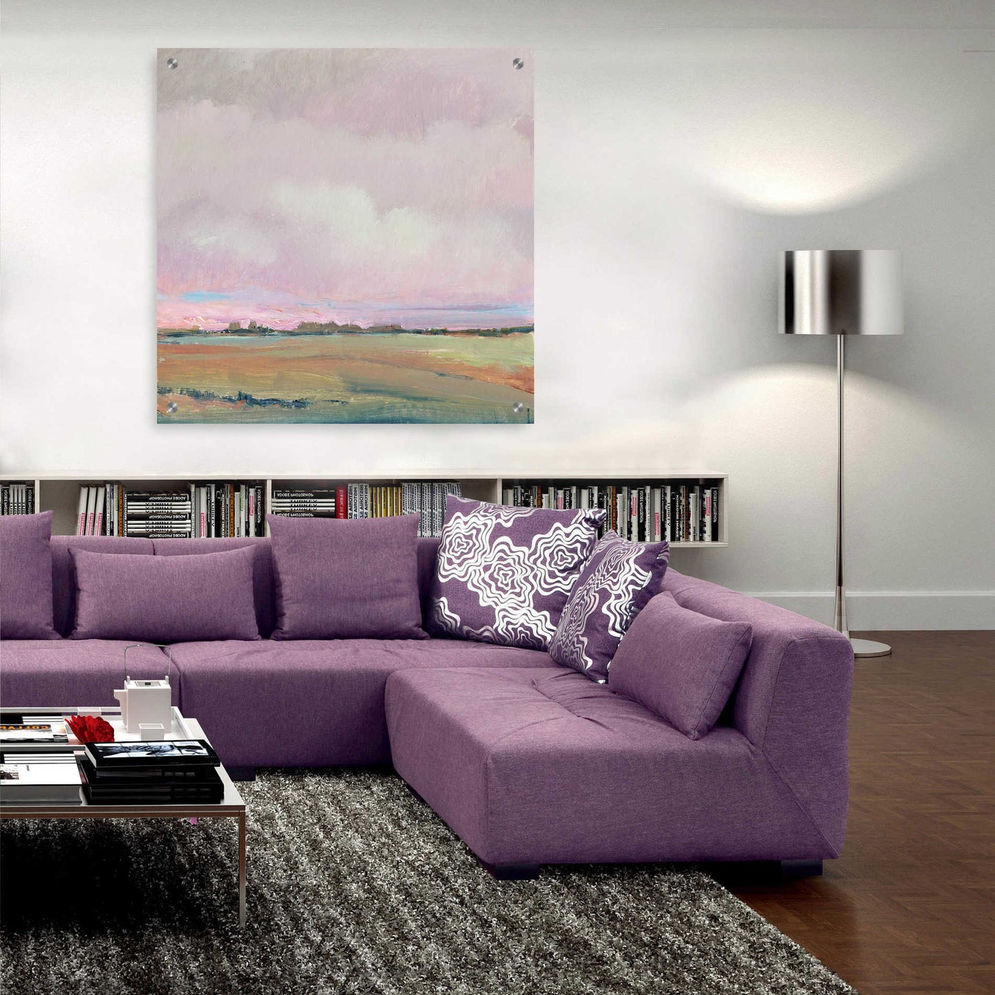 Epic Art 'Vivid Landscape IV' by Tim O'Toole, Acrylic Glass Wall Art,36x36