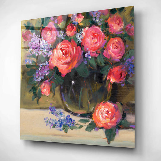 Epic Art 'Floral Still Life I' by Tim O'Toole, Acrylic Glass Wall Art
