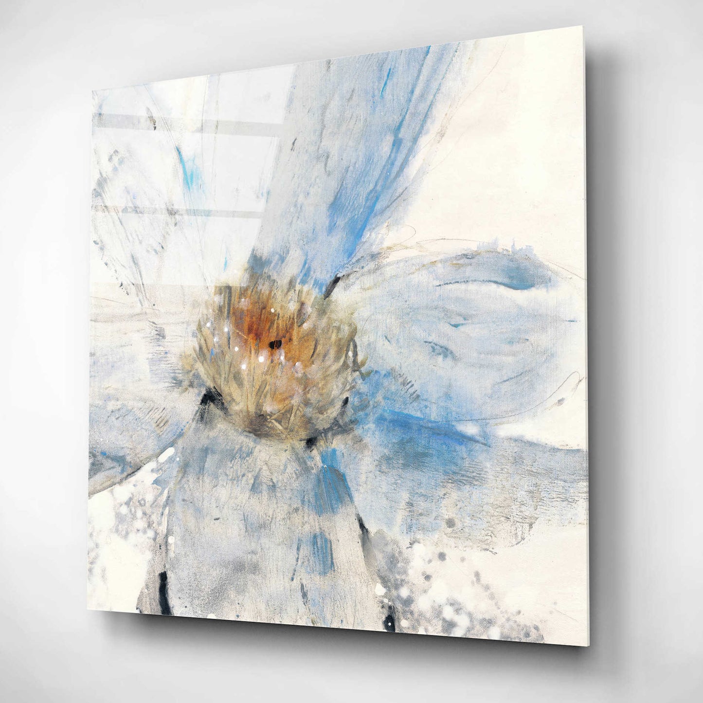 Epic Art 'Custom Floral Blue I' by Tim O'Toole, Acrylic Glass Wall Art