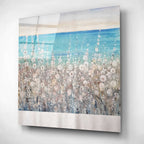 Epic Art 'Flowers by the Sea I' by Tim O'Toole, Acrylic Glass Wall Art