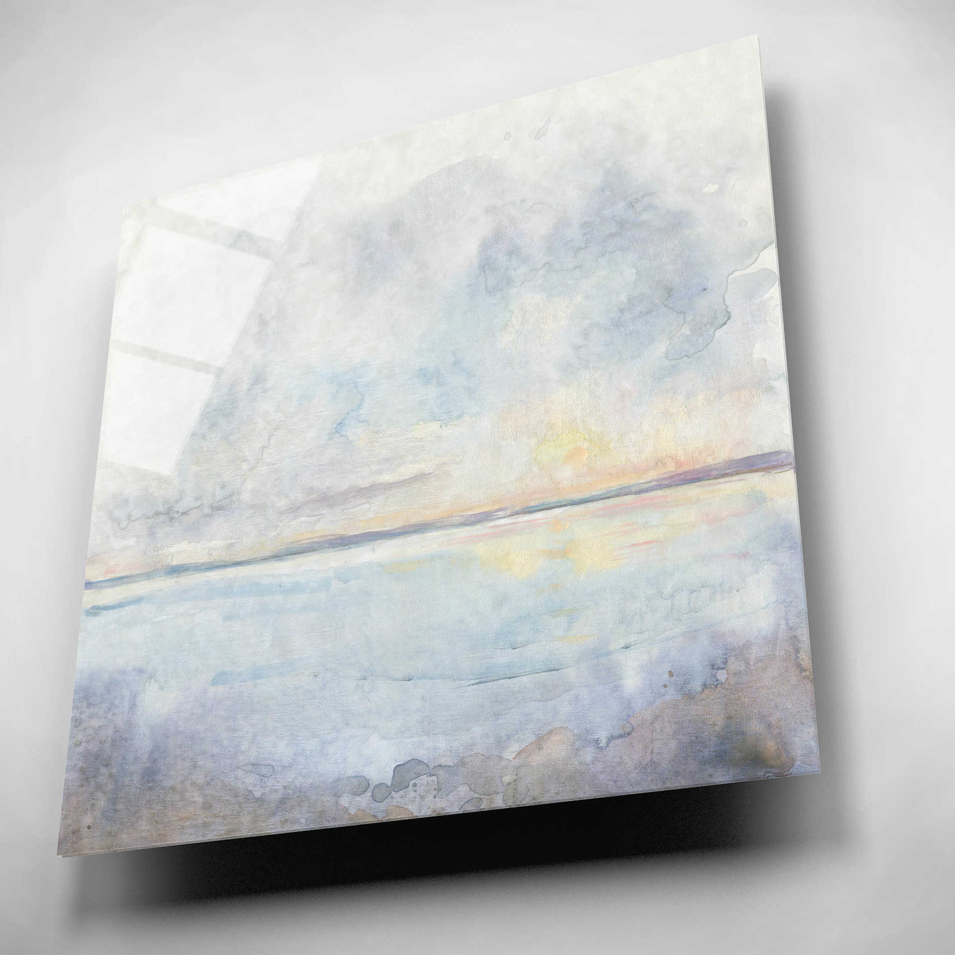 Epic Art 'Sea Mist I' by Tim O'Toole, Acrylic Glass Wall Art,12x12