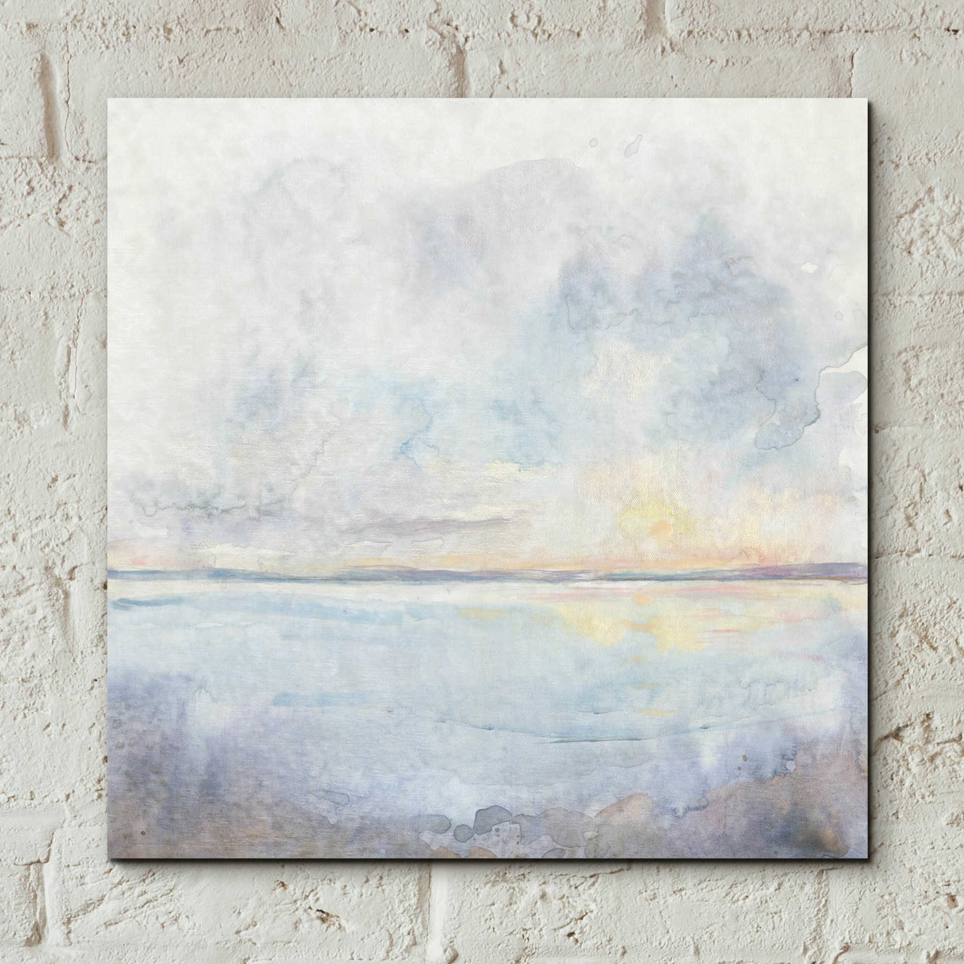 Epic Art 'Sea Mist I' by Tim O'Toole, Acrylic Glass Wall Art,12x12