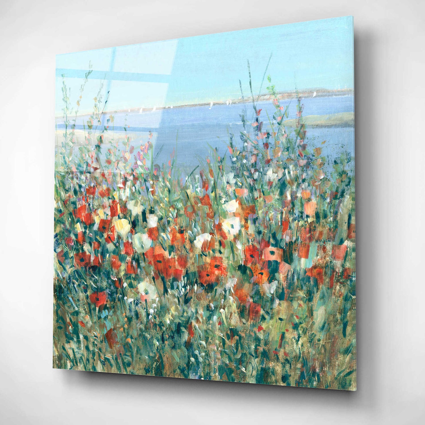 Epic Art 'Seaside Garden II' by Tim O'Toole, Acrylic Glass Wall Art