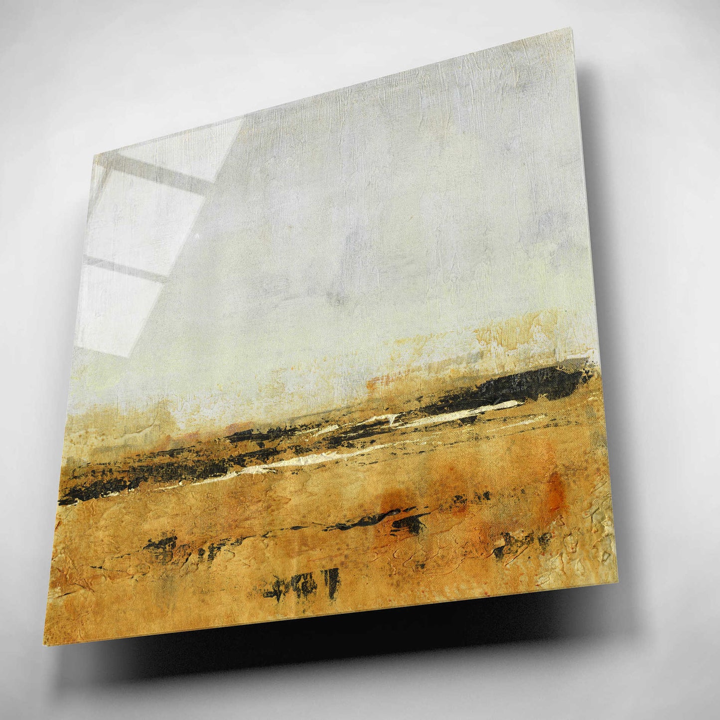 Epic Art 'Gold Horizon I' by Tim O'Toole, Acrylic Glass Wall Art,12x12