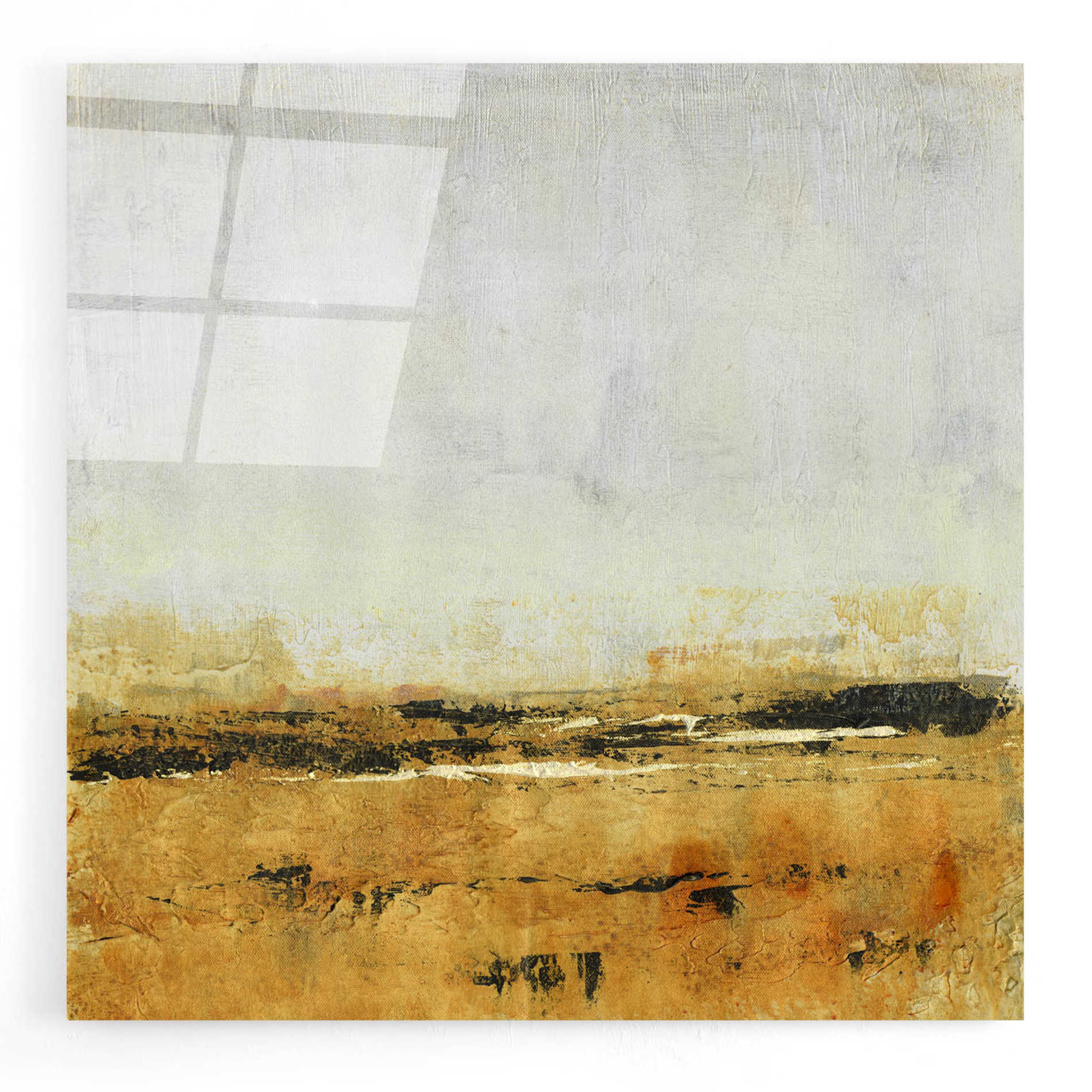 Epic Art 'Gold Horizon I' by Tim O'Toole, Acrylic Glass Wall Art,24x24