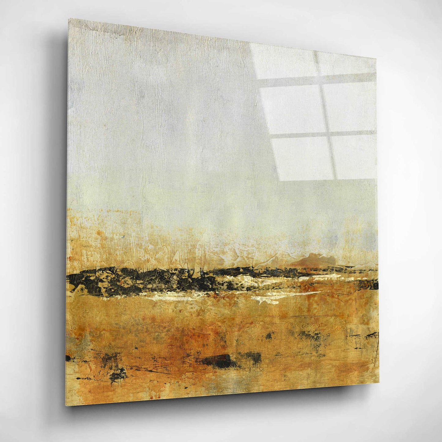 Epic Art 'Gold Horizon II' by Tim O'Toole, Acrylic Glass Wall Art,12x12