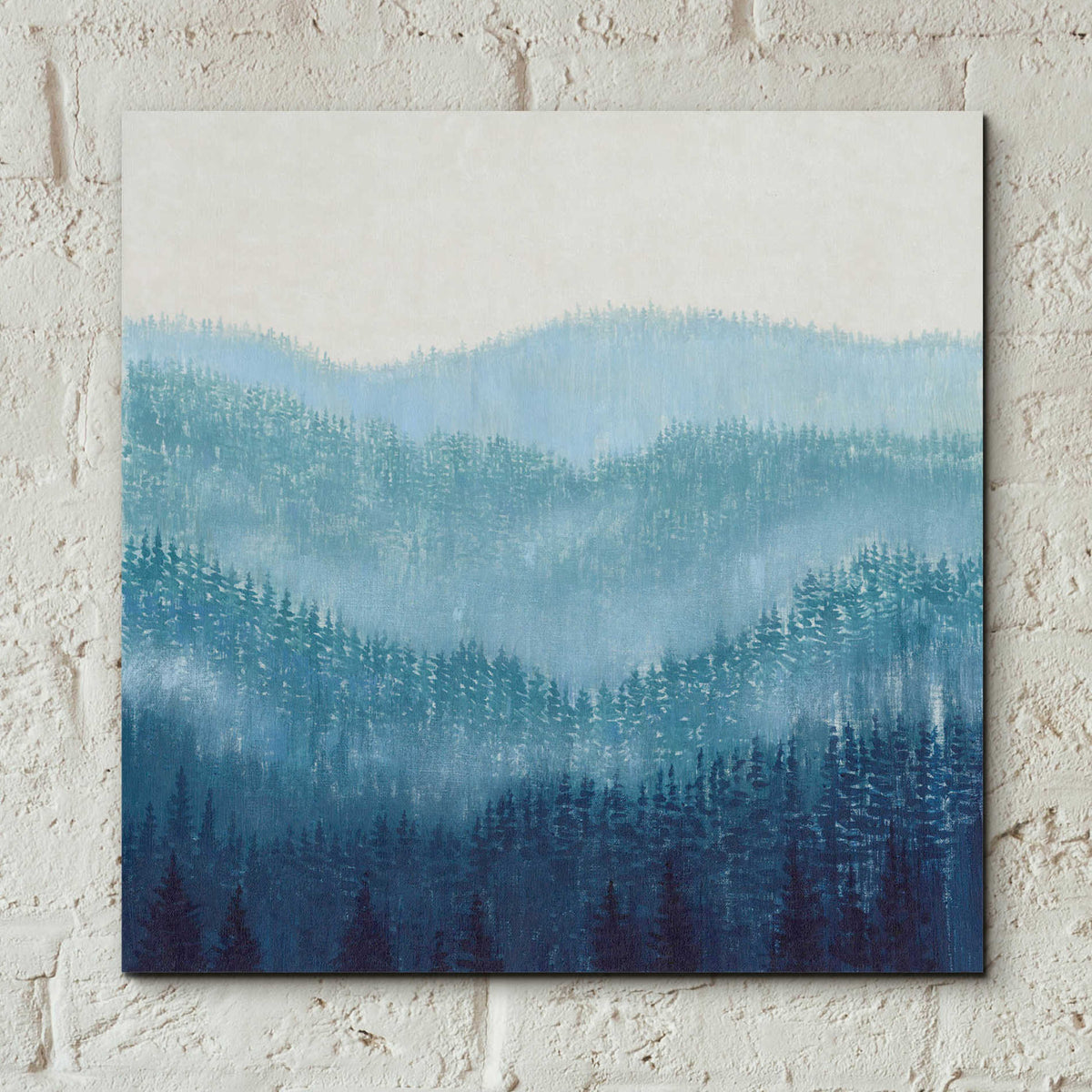 Epic Art 'Smokey Ridge II' by Tim O'Toole, Acrylic Glass Wall Art,12x12