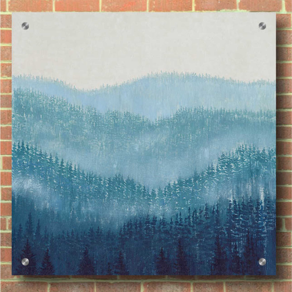 Epic Art 'Smokey Ridge II' by Tim O'Toole, Acrylic Glass Wall Art,36x36