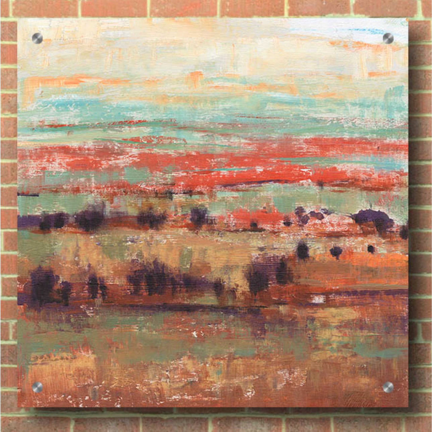 Epic Art 'Divided Landscape I' by Tim O'Toole, Acrylic Glass Wall Art,36x36