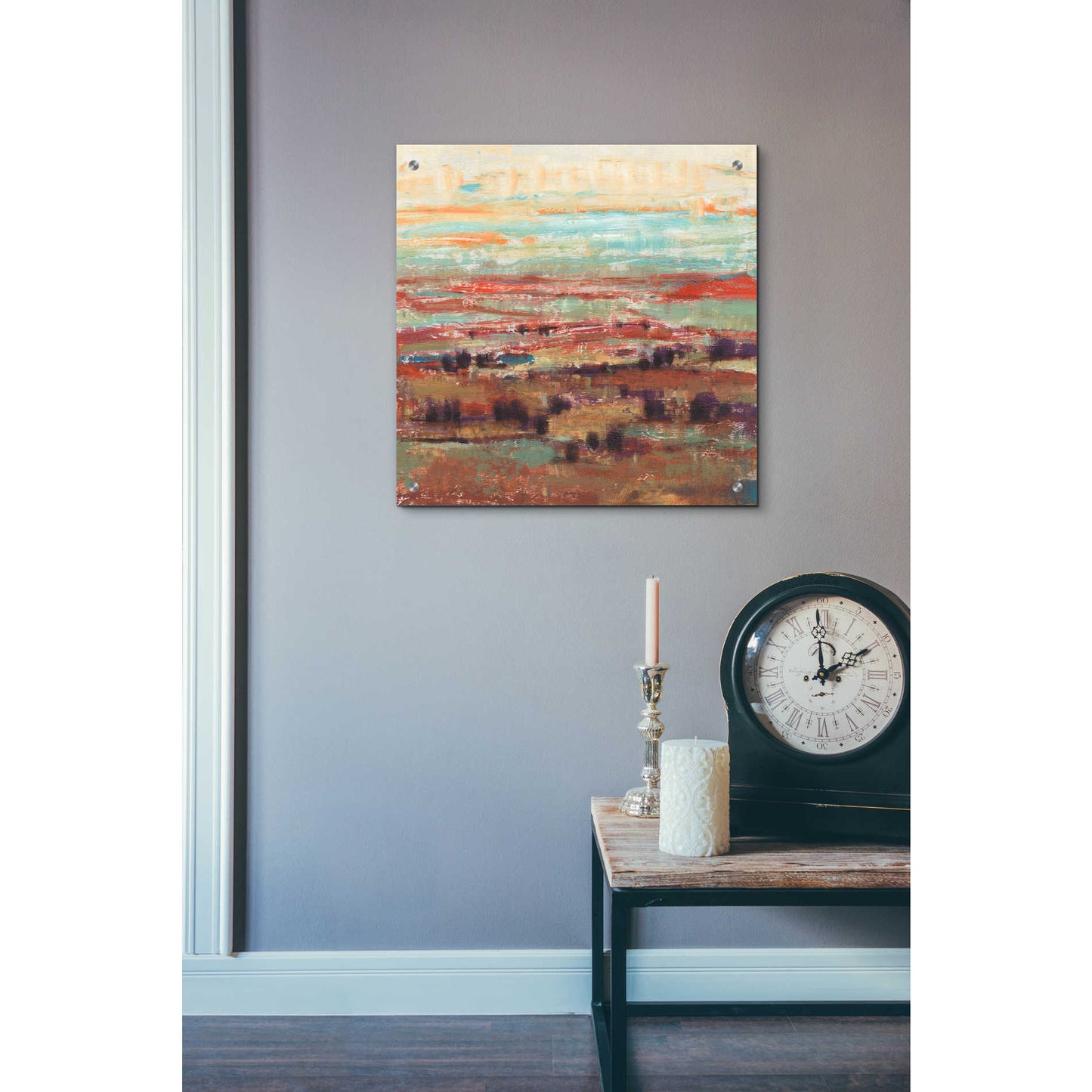 Epic Art 'Divided Landscape II' by Tim O'Toole, Acrylic Glass Wall Art,24x24