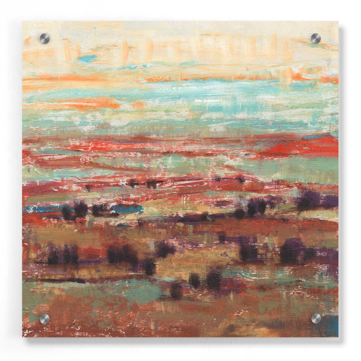 Epic Art 'Divided Landscape II' by Tim O'Toole, Acrylic Glass Wall Art,36x36