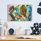 Epic Art 'The Four Seasons' by Avery Multer, Acrylic Glass Wall Art,16x12