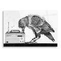 Epic Art 'Heavy Metal Crow' by Avery Multer, Acrylic Glass Wall Art