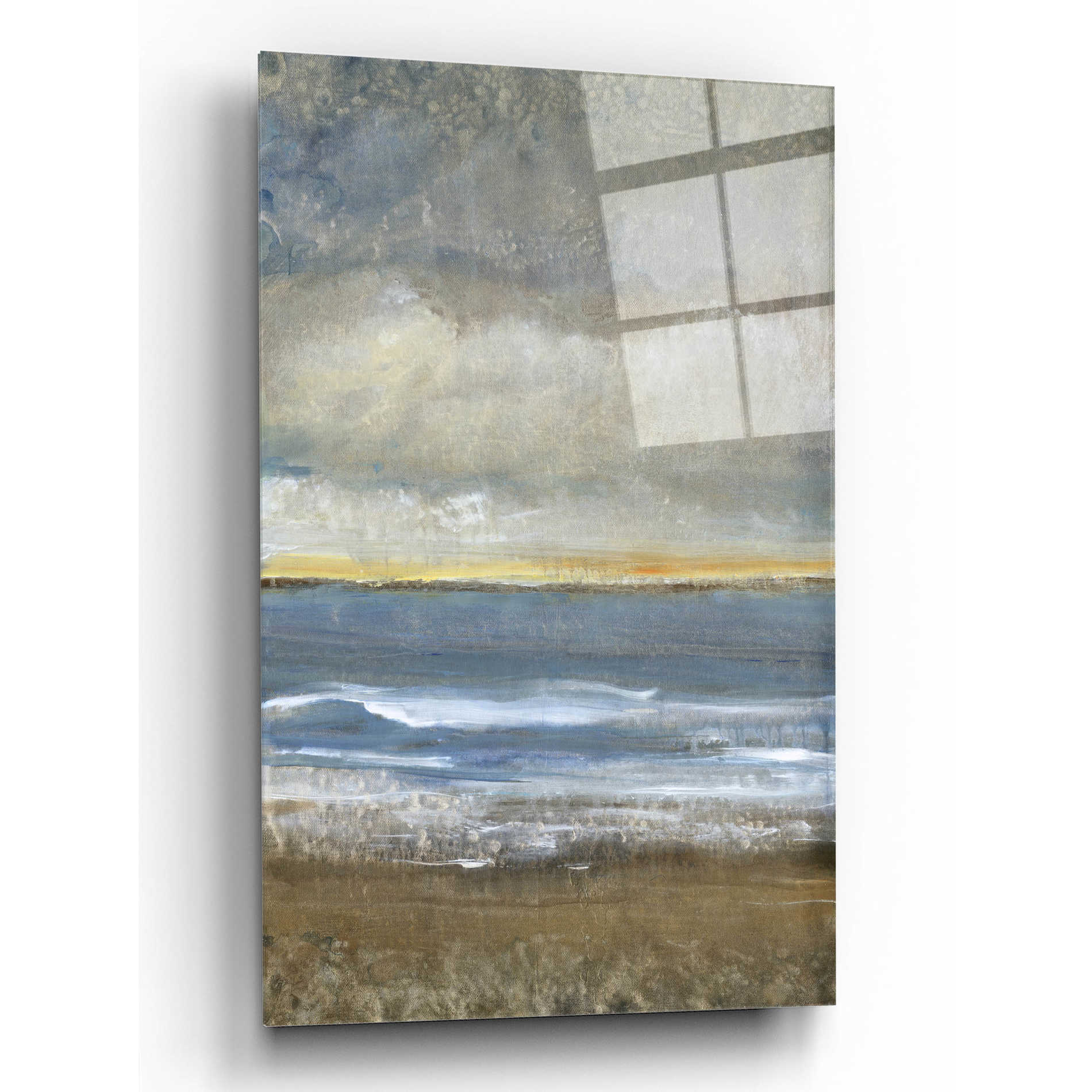 Epic Art 'Between Land & Sea I' by Tim O'Toole, Acrylic Glass Wall Art,12x16