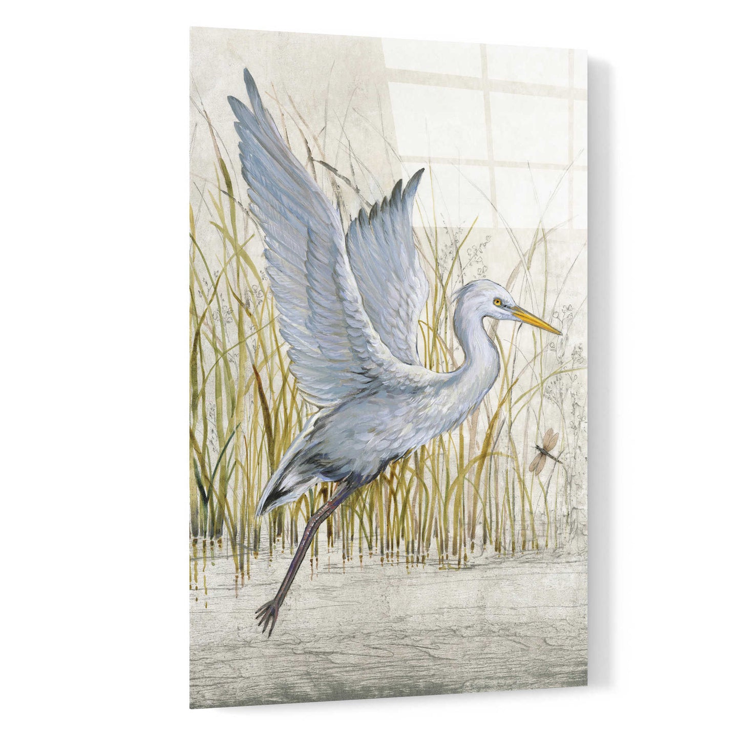 Epic Art 'Heron Sanctuary I' by Tim O'Toole, Acrylic Glass Wall Art,16x24