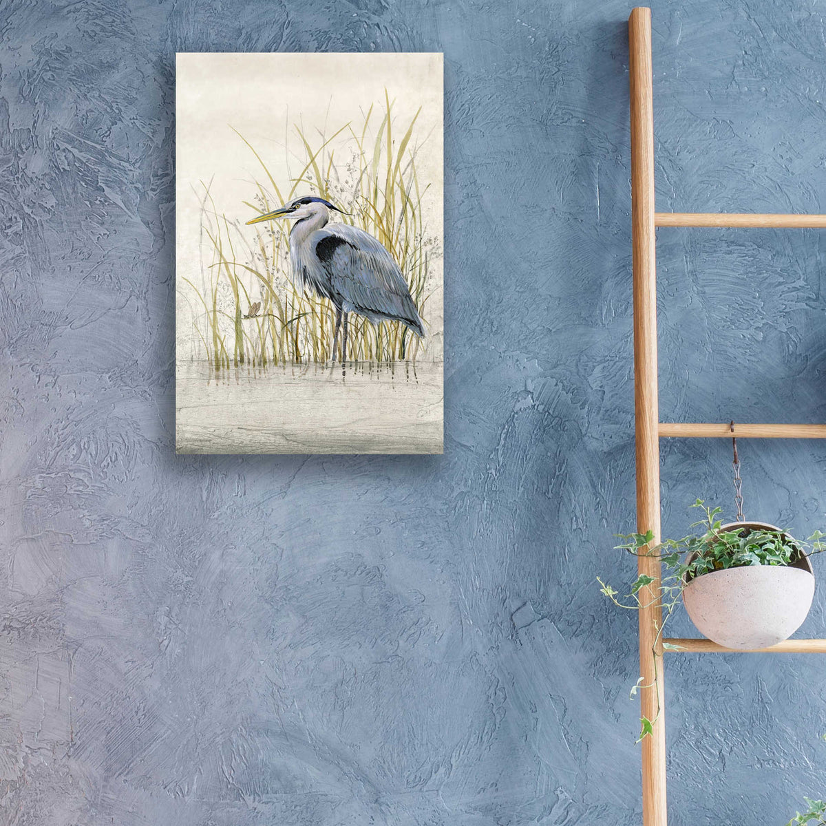 Epic Art 'Heron Sanctuary II' by Tim O'Toole, Acrylic Glass Wall Art,16x24