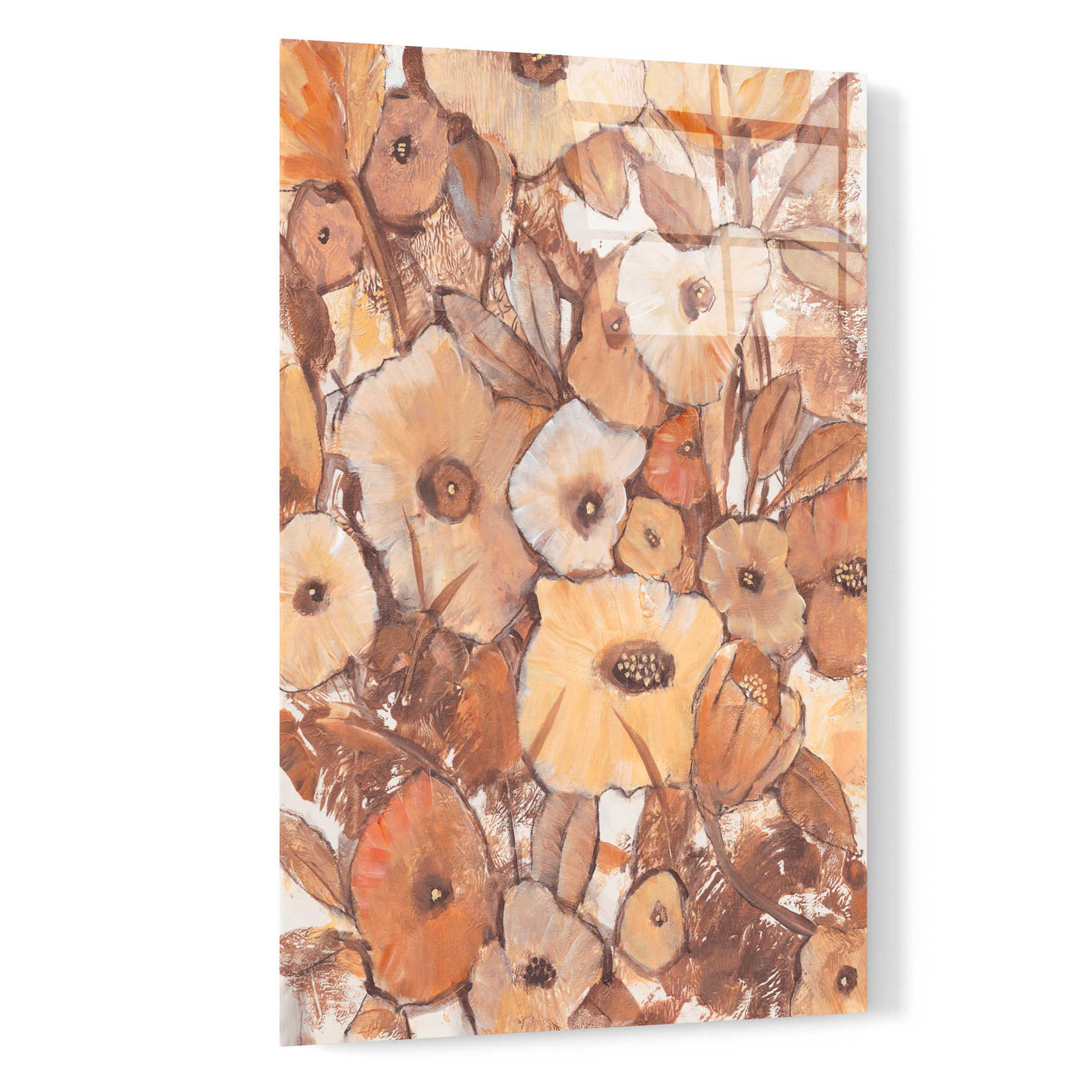 Epic Art 'Umber Garden II' by Tim O'Toole, Acrylic Glass Wall Art,16x24