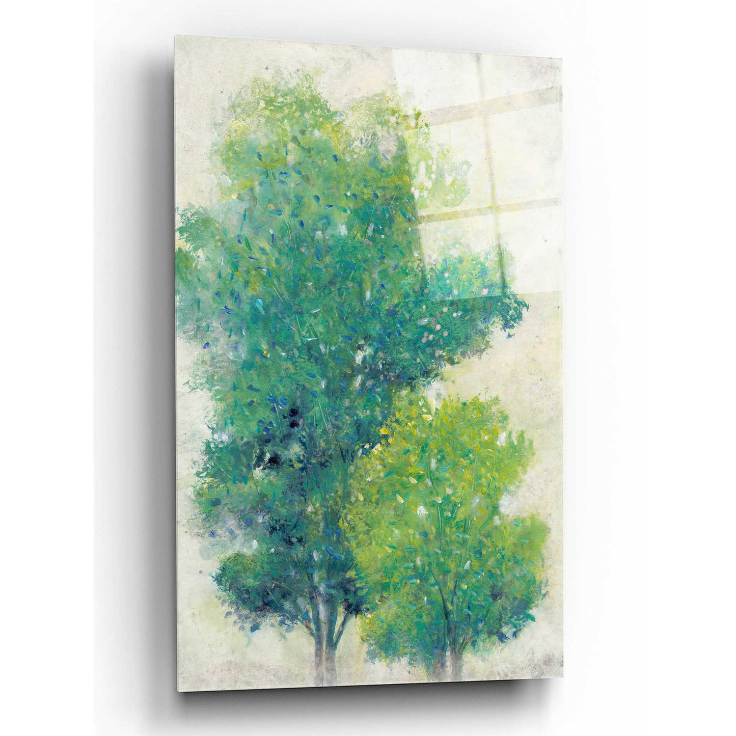 Epic Art 'A Pair of Trees I' by Tim O'Toole, Acrylic Glass Wall Art,12x16