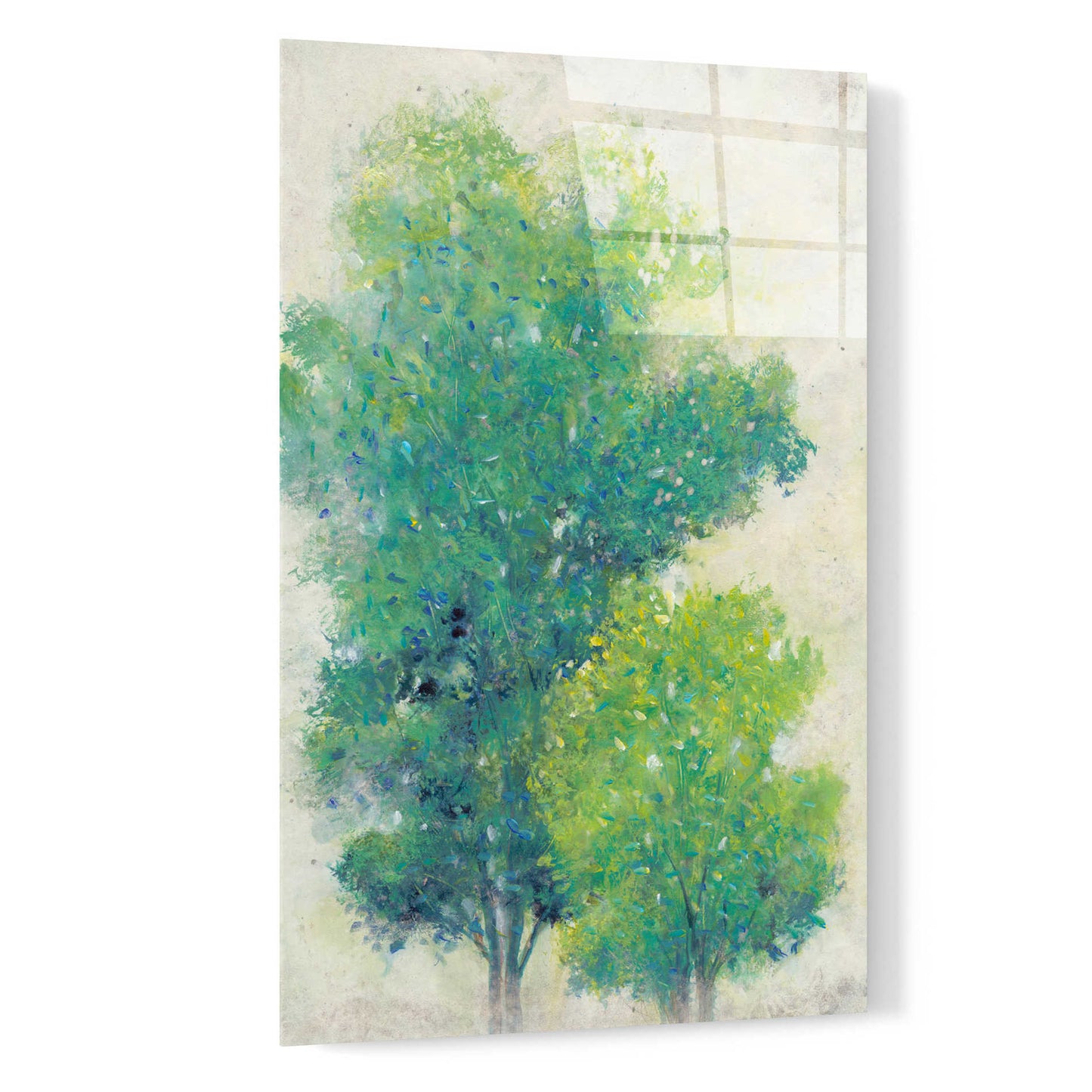 Epic Art 'A Pair of Trees I' by Tim O'Toole, Acrylic Glass Wall Art,16x24