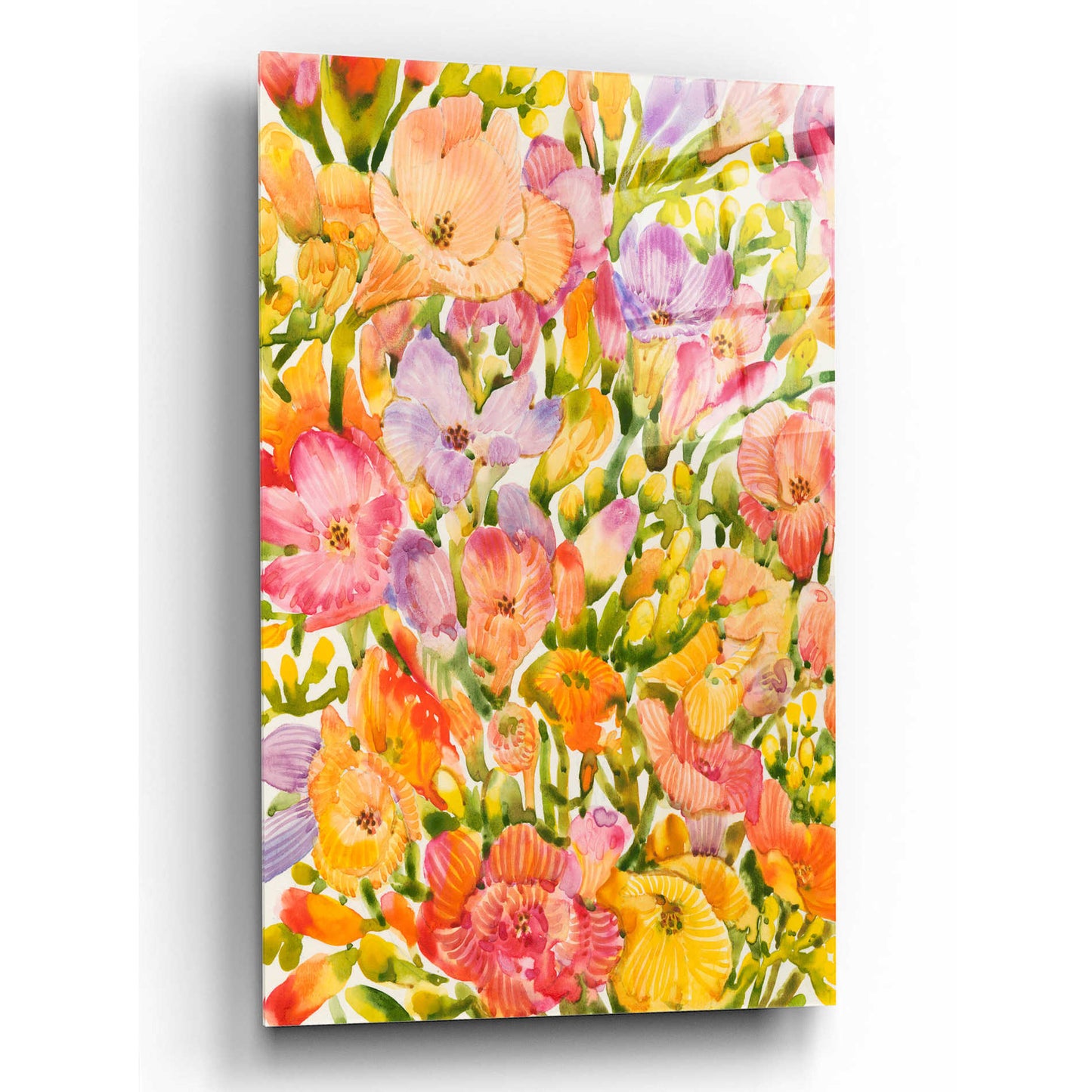 Epic Art 'Wildflower Study I' by Tim O'Toole, Acrylic Glass Wall Art