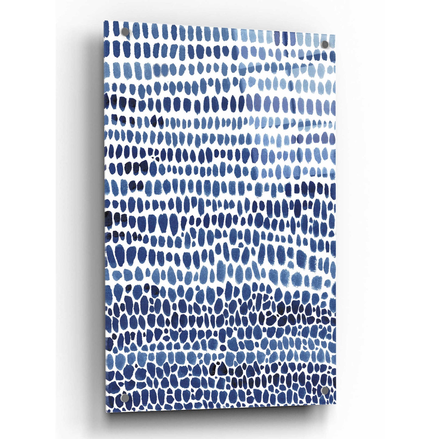 Epic Art 'Blue Progression II' by Tim O'Toole, Acrylic Glass Wall Art,24x36
