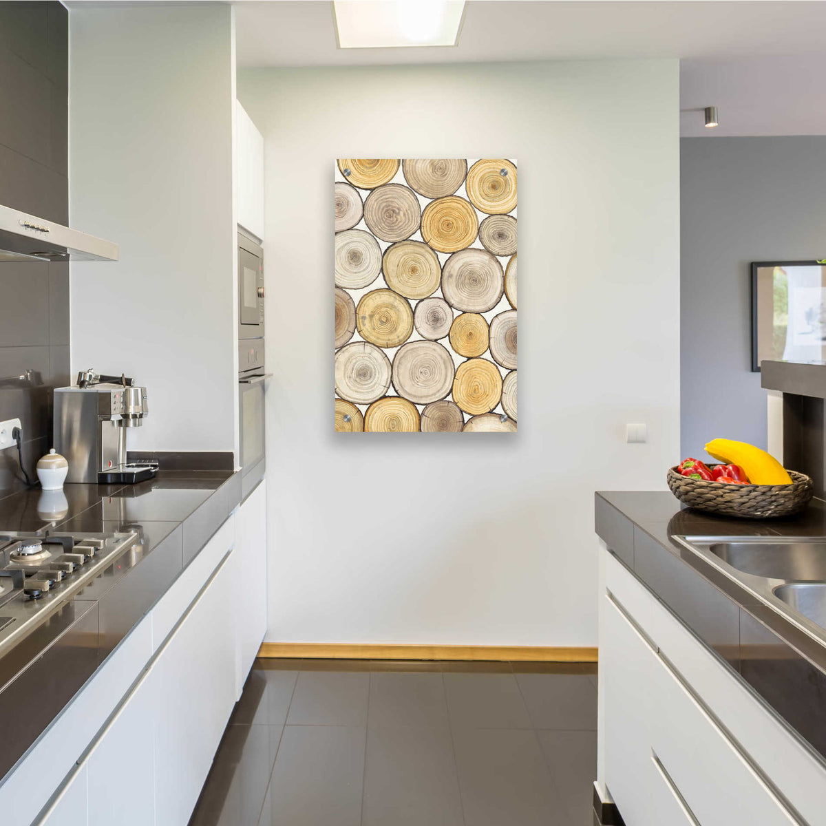 Epic Art 'Tree Ring Study II' by Tim O'Toole, Acrylic Glass Wall Art,24x36