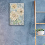 Epic Art 'Trois Fleurs III' by Tim O'Toole, Acrylic Glass Wall Art,16x24