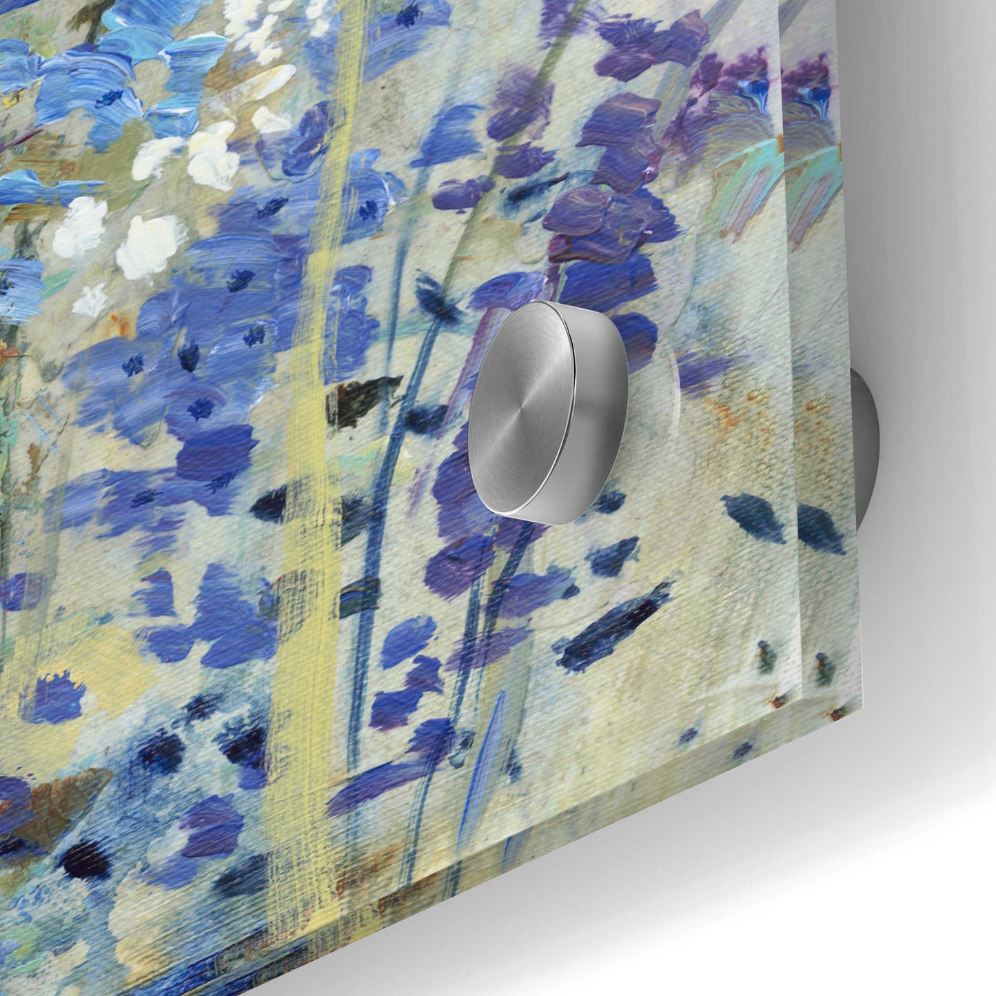 Epic Art 'Wildflower Panel II' by Tim O'Toole, Acrylic Glass Wall Art,12x36